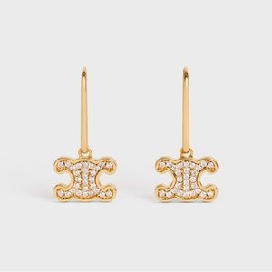 AUTHENTIC Celine Triomphe Earrings